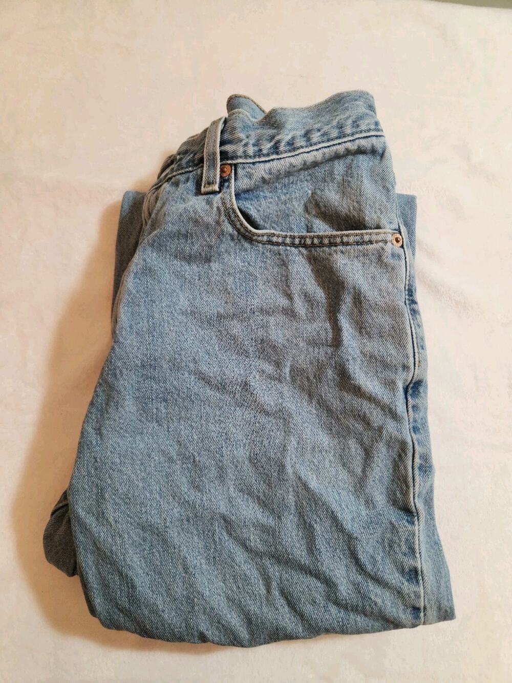 Levi's 560 Jeans Mens 32 X 30 (Actual 30 X 28) Blue Relaxed Taper Y2K Workwear